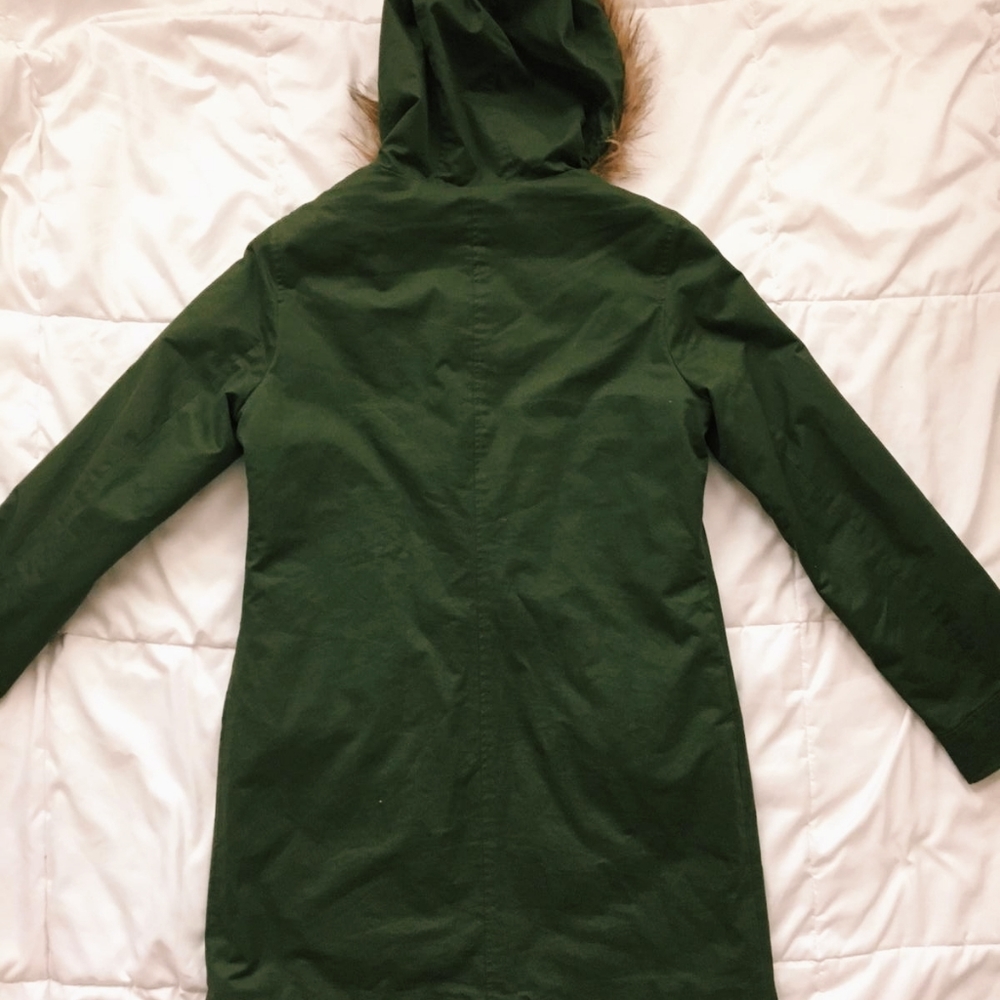 Long Green Parka - Picture 6 of 6